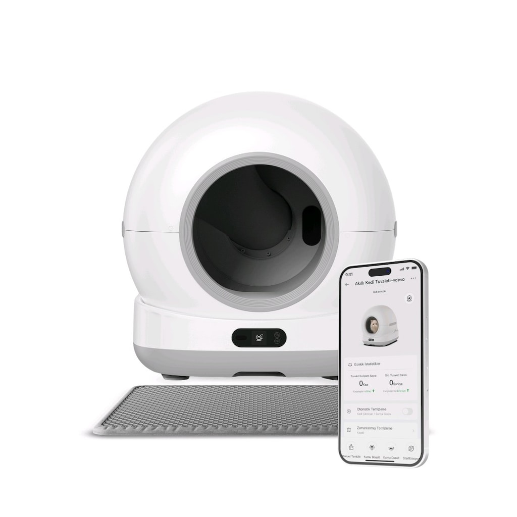Xenon X8624 UV ışıklı Otomatik Kedi Tualeti