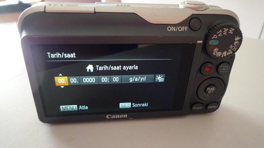 CANON SX220 HS DİJİTAL FOTOĞRAF MAKİNESİ - 5