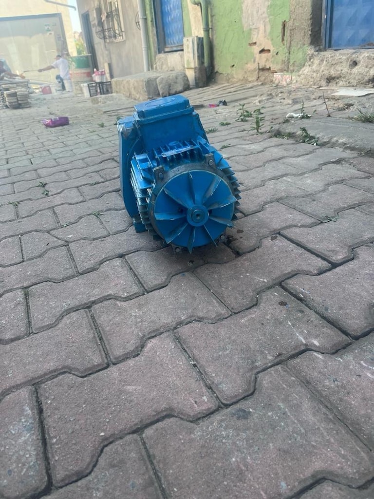 380 volt 2.2 kw 25 devir rediktorlu motor - 6