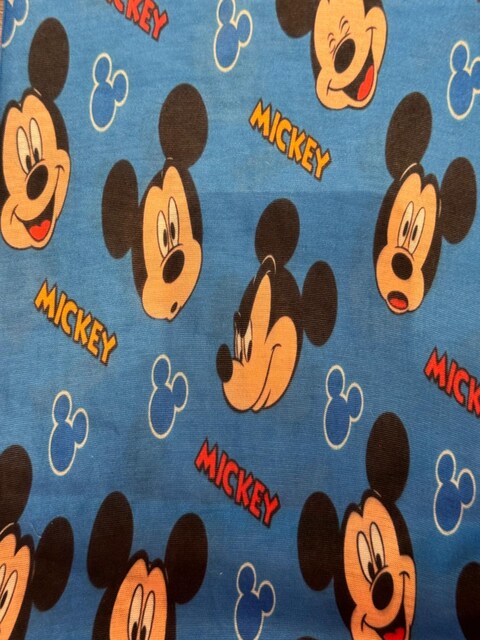 MICKEY MOUSE DESENLİ MAVİ BAF