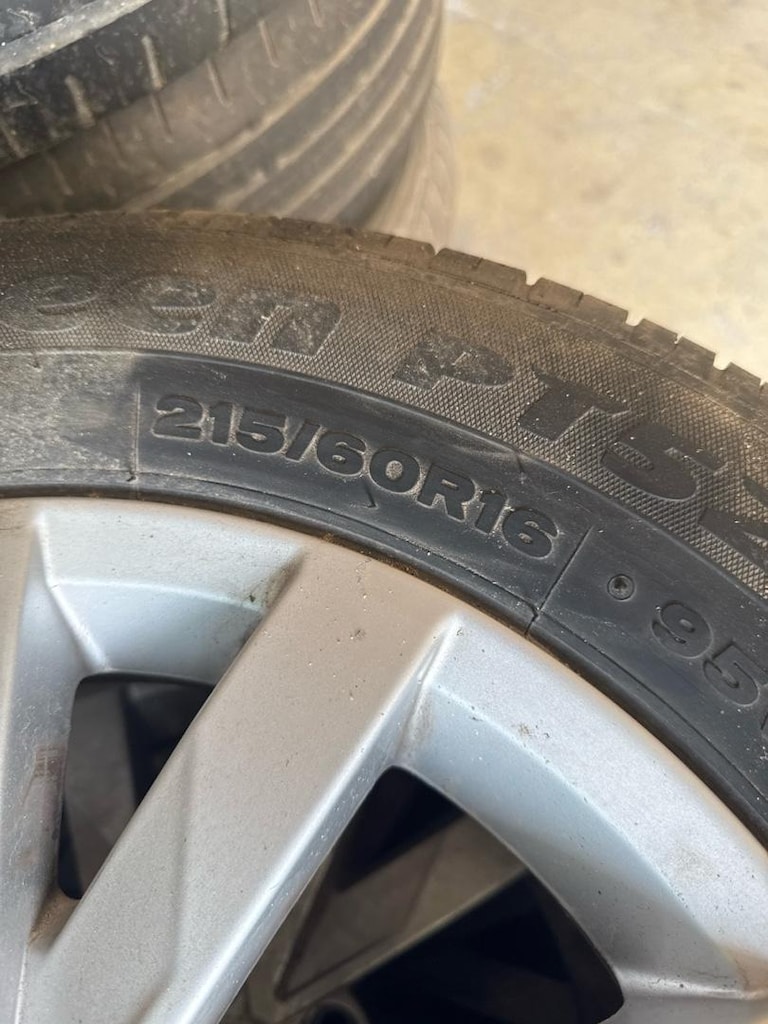 Orijinal VW Passat B8 Aragon 16 İnç Jant Lastik (215/60 R16 - DOT 2023 - 3