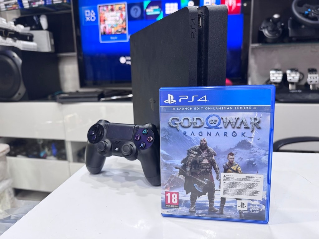 PS4 SLIM Orijinal + God Of VAr Ragnarök ·· DIGITAL ART SAKARYA - 2