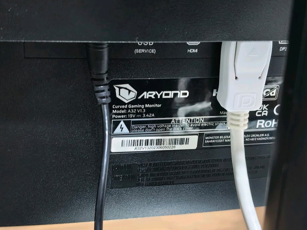 MONSTER ARYOND 2K 32 INC 165HZ 1MS CURVED OYUNCU MONİTÖRÜ - 3