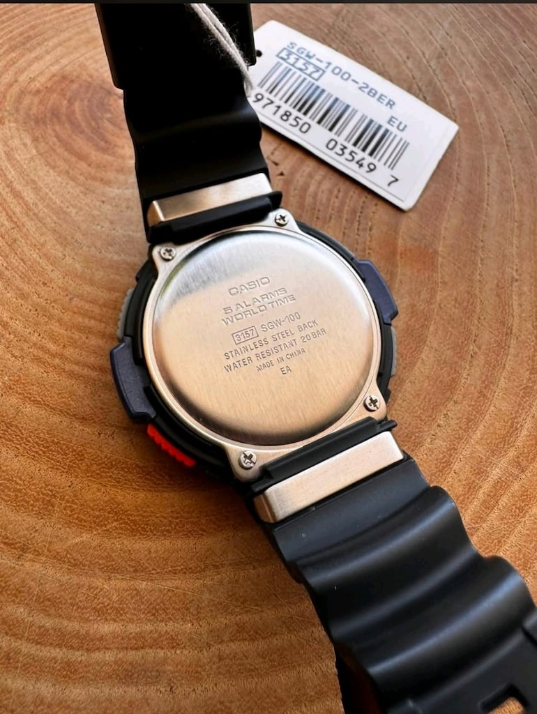 Orjinal Casio Sgw-100 Pusula/Termometre HATASIZ - 13