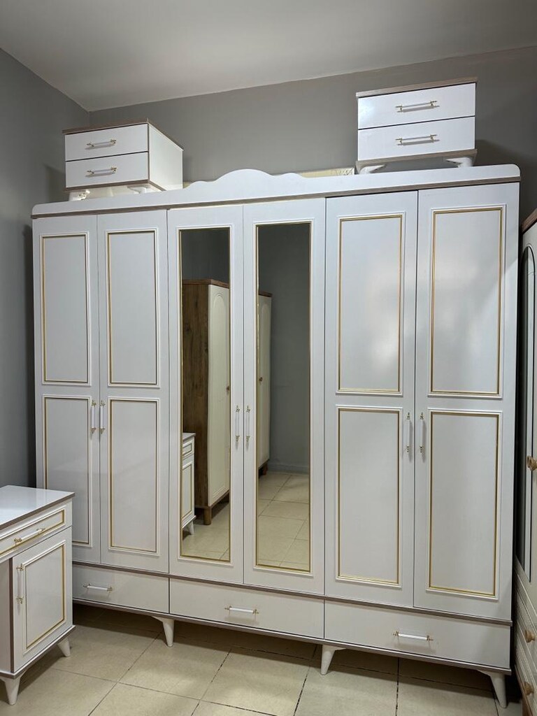 ultra lüks komple mdf yatak odası takımı sıfır ürün adrese teslim - 4