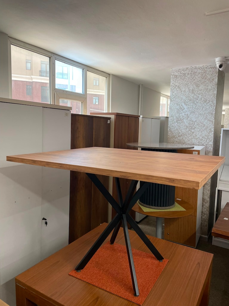 KLAS OFİS ÜSKÜDAR 90x110 cm MEŞE TOPLANTI MASASI - 2
