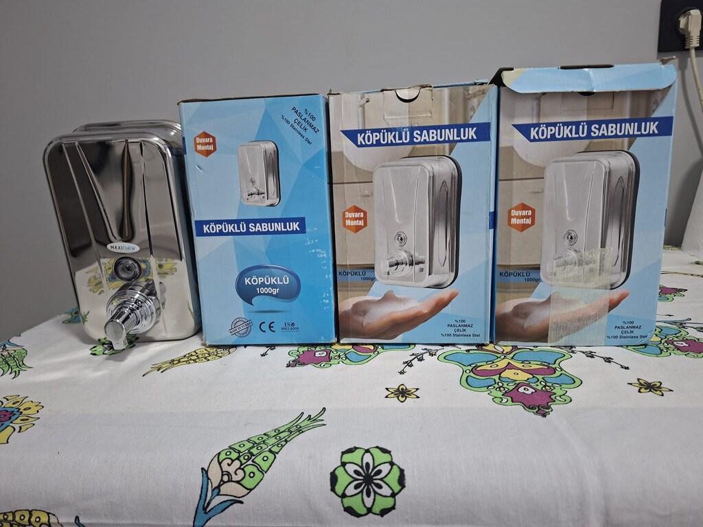 30 LT Sıvı Sabun Ve Çelik Köpüklü Sabunluklar - 2