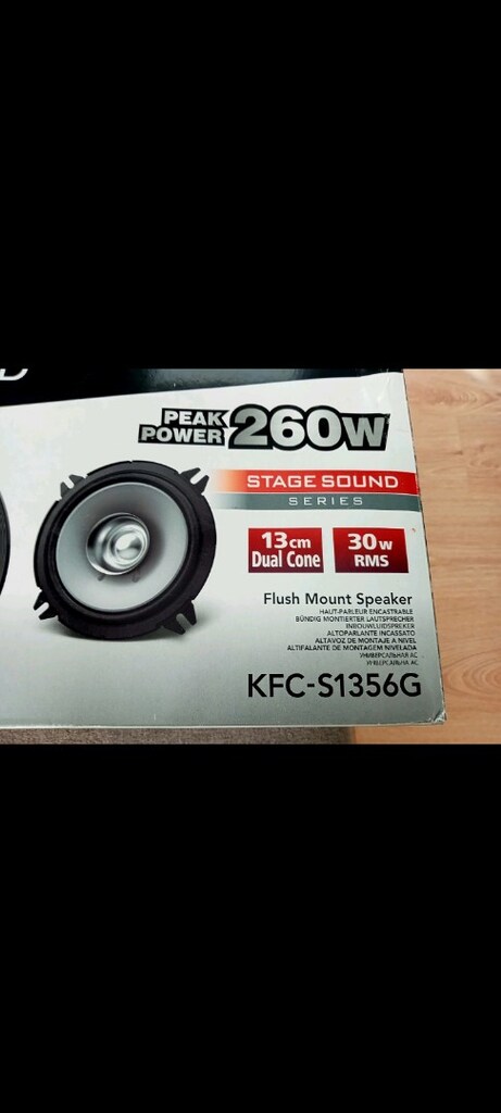 Sıfır Ambalajında Kenwood 23 Cm Hoparlör - 3
