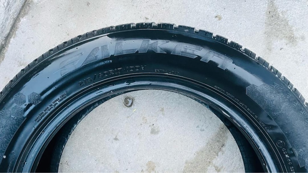 SATILIK 2024 Ağustos ayı üretim 1 kış kullanılmış Falken 4 adet lastik - 6