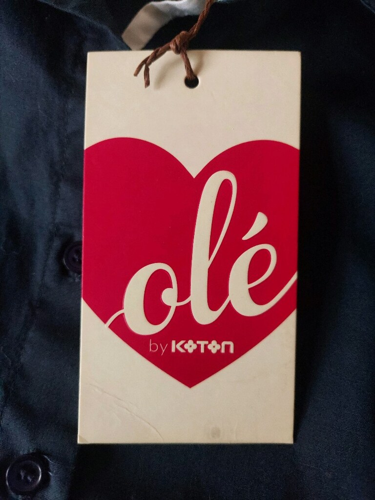 KOTON-OLE bayan lacivert gömlek - 10