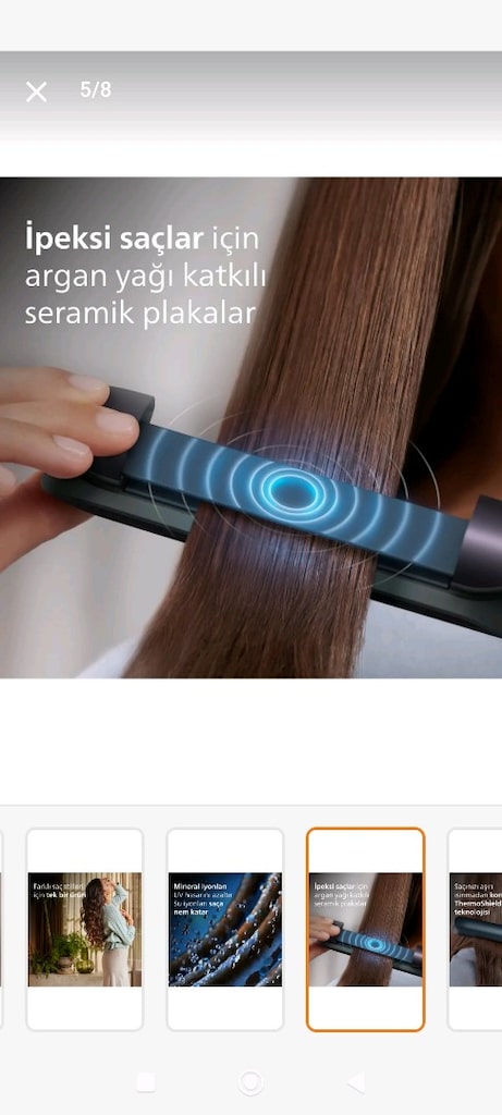 Philips 7000 serisi düzleştirici - 7