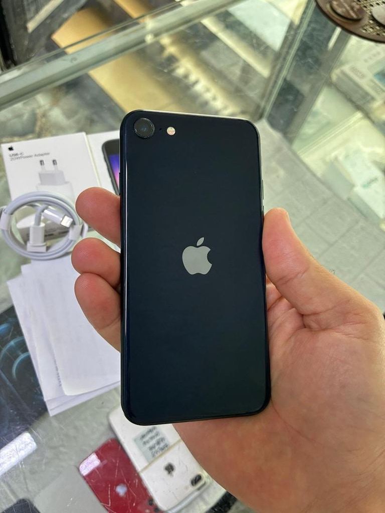 MÜHENDİSCELLDEN İPHONE SE 3.NESİL İOS 18 PİL %88 KUTU FATURALI - 5