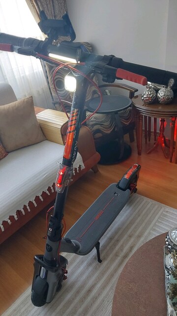 3 ay lik az kullanılmış scoter
