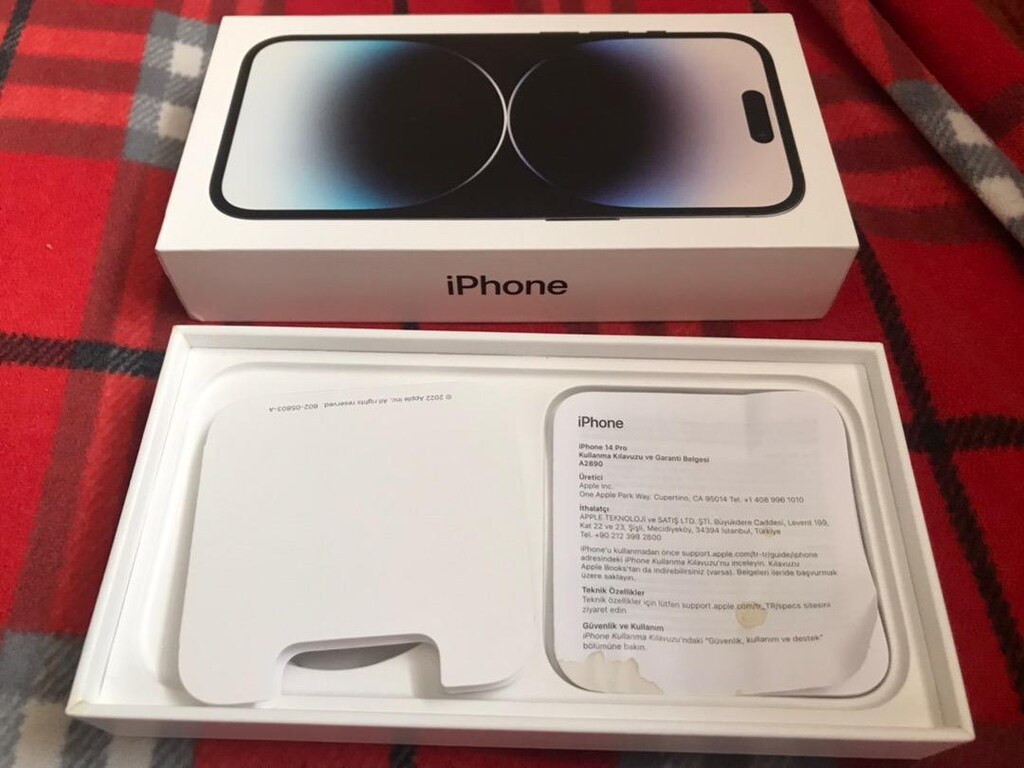 İphone 14 Pro Max Kutusu ,Apple İphone 14 Pro Space Black 256GB Kutusu - 4