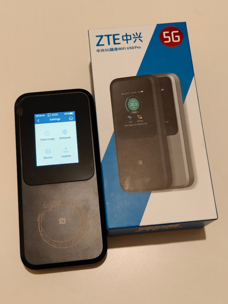 ZTE U50 Pro 5G MU5120 WiFi Router WIFI 6 Mobil Modem Superbox Wınn - 2