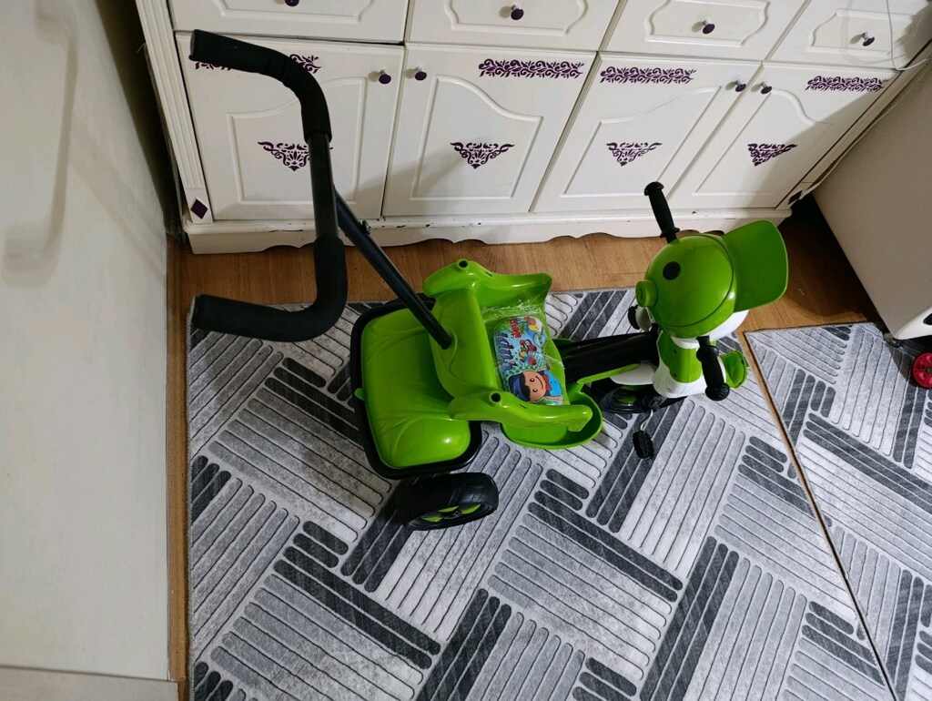 3 tekerlekli çocuk arabası koldan kontrollu - 3