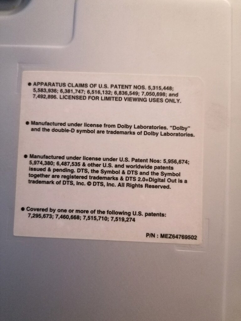 LG DVD PLAYER - 3