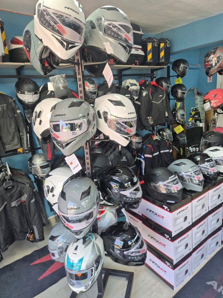 Açılır Çene Güneş Vizörlü Uygun Kask - 10