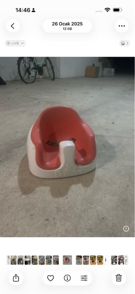 bumbo portatif mama sandalyesi - 2