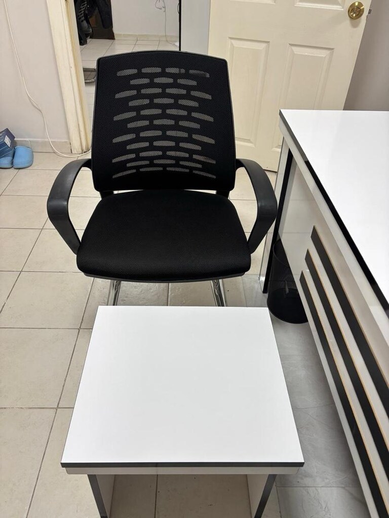 Ofis Masa Sandalye Takımı kitaplık teslimat vardır ofis takımı - 3