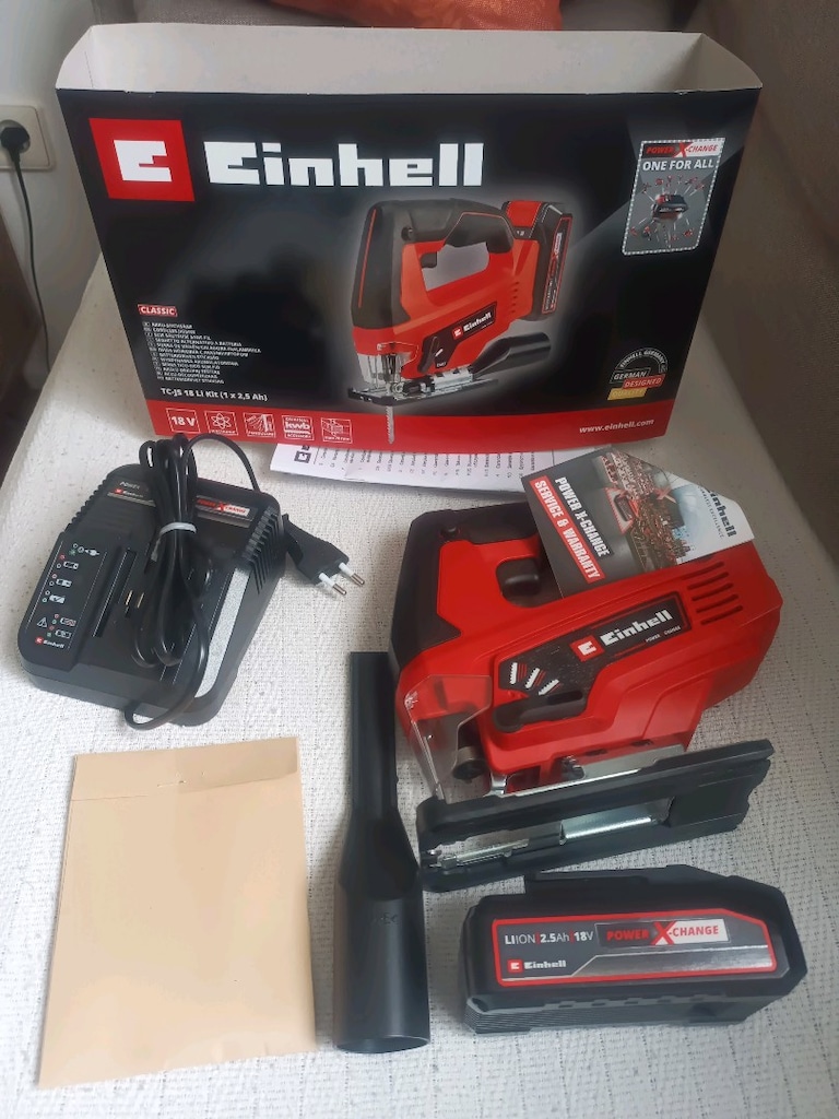 Einhell 18 Volt Şarjlı Dekupaj Testere Seti - 3