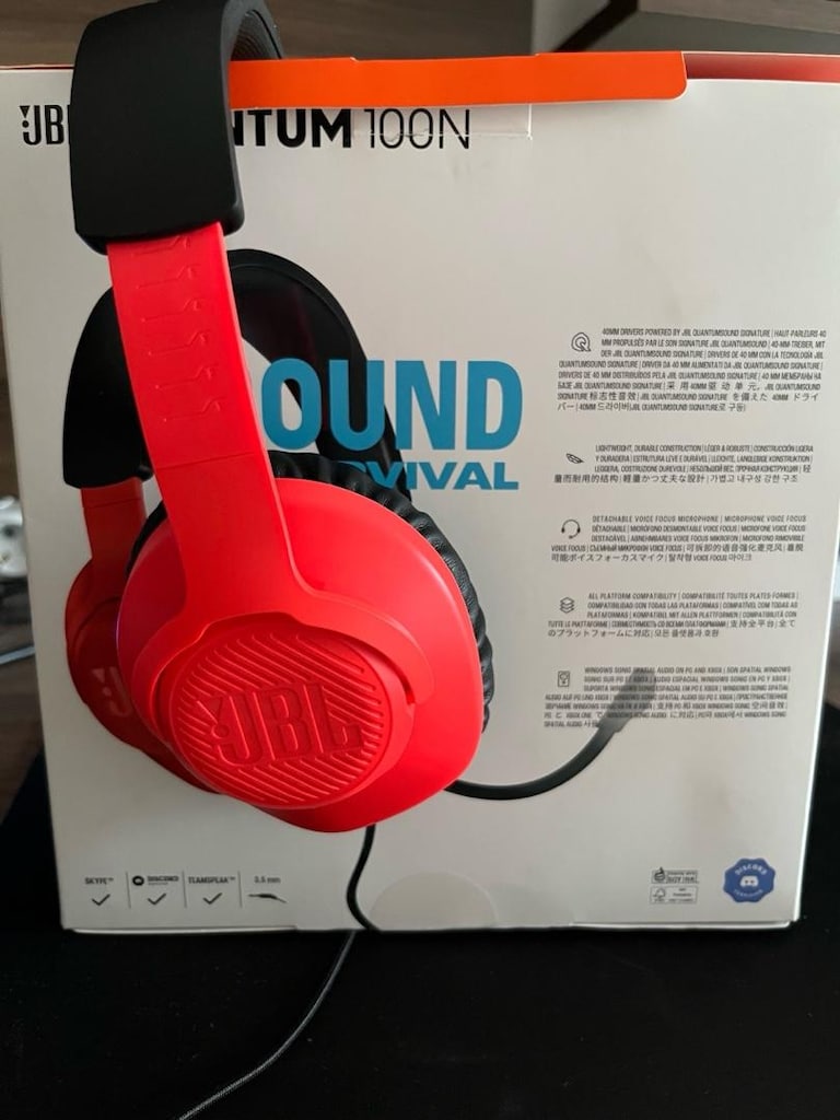 JBL QUANTUM 100N Gaming Kulaklık ve LOGİTECH Gaming mouse - 5