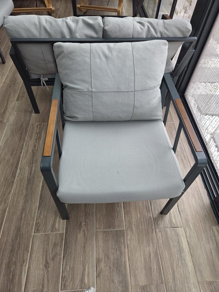 Bahçe oturma grubu ve 3 kişilik salıncak - 7
