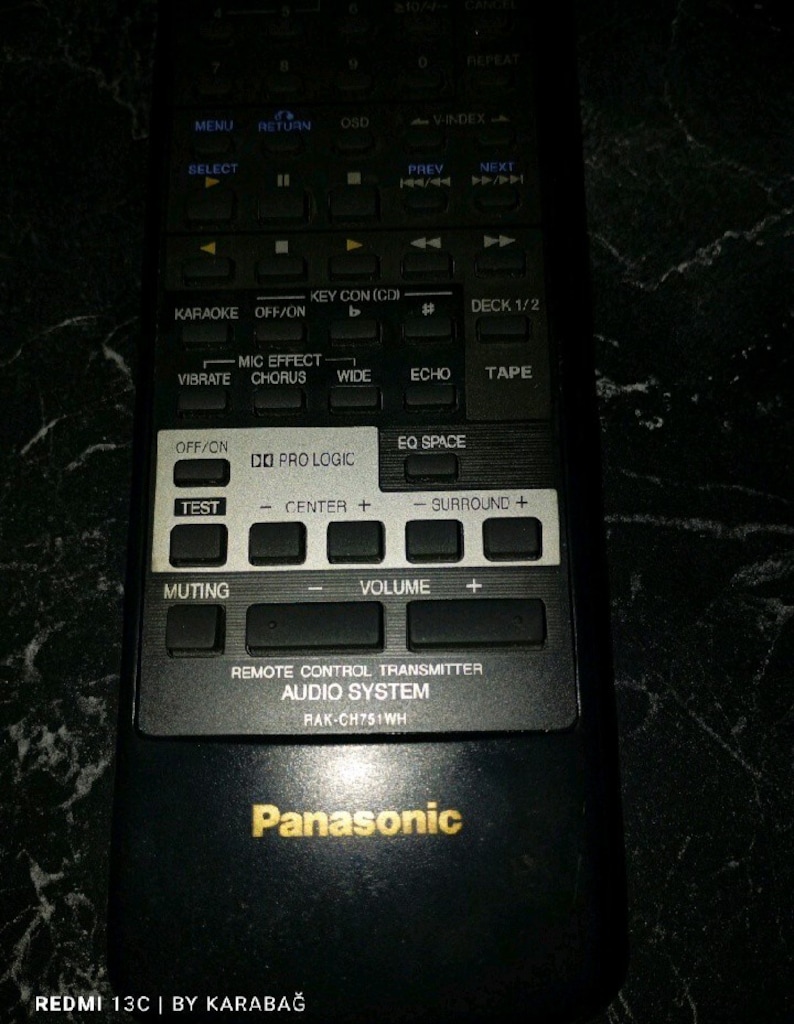 PANASONİC,TECHNİCS,Panasonic kumanda,Technics Kumanda,Kumanda,ses sist - 5