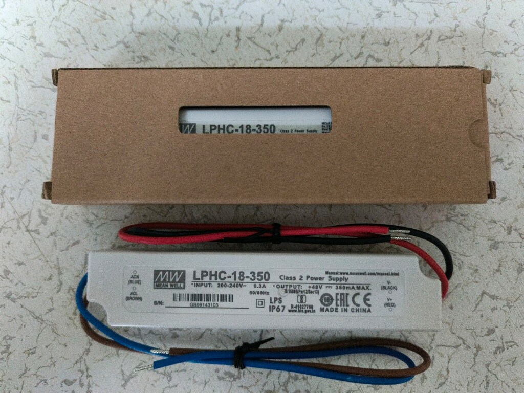 LED trafo LPHC-18-350 - 2