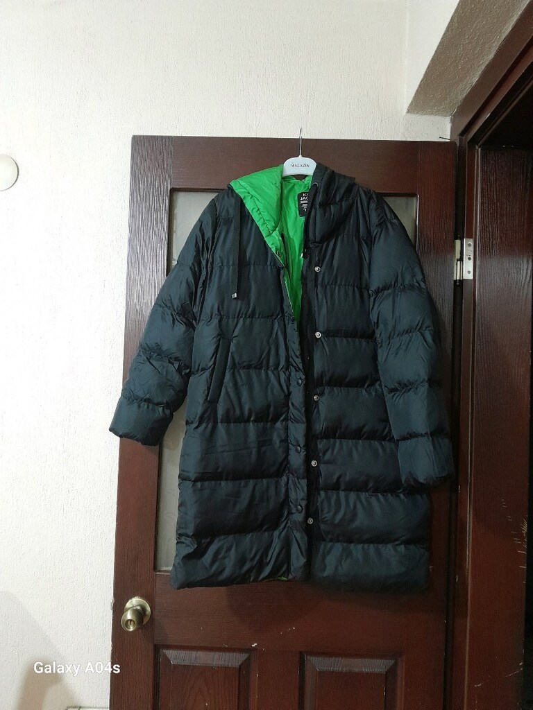 Kadın uzun şişme mont - 3