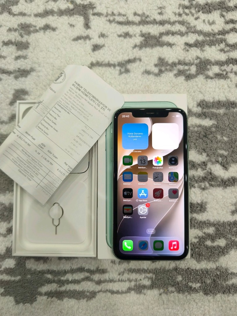 İPHONE 11 64 GB TR KUTU FATURALI HATASIZ - 4