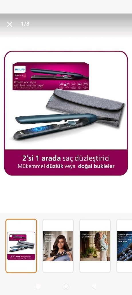 Philips 7000 serisi düzleştirici - 9