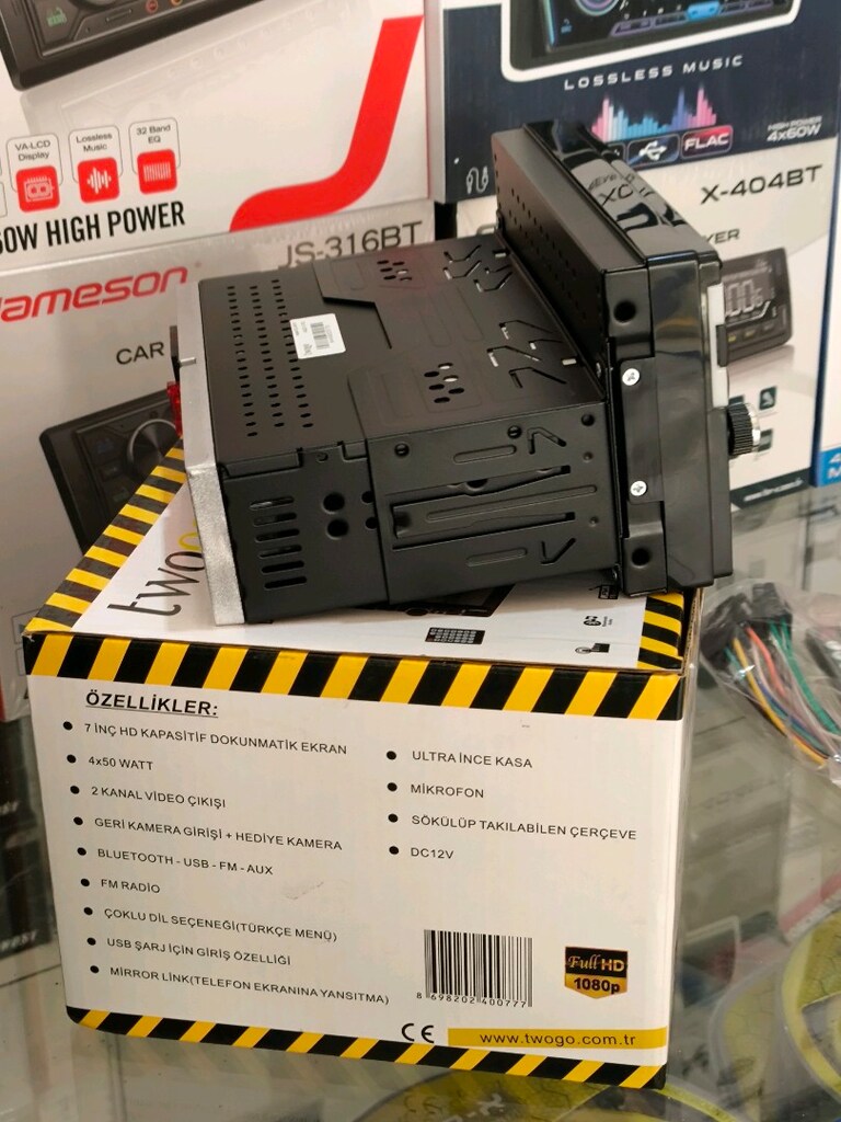 Twogo 7 inc Multimedia Ekran Oto Teyp SİFİR - 3