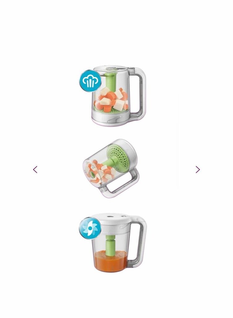 Philips Avent 2'si 1 Arada Buharlı Pişirici - 4