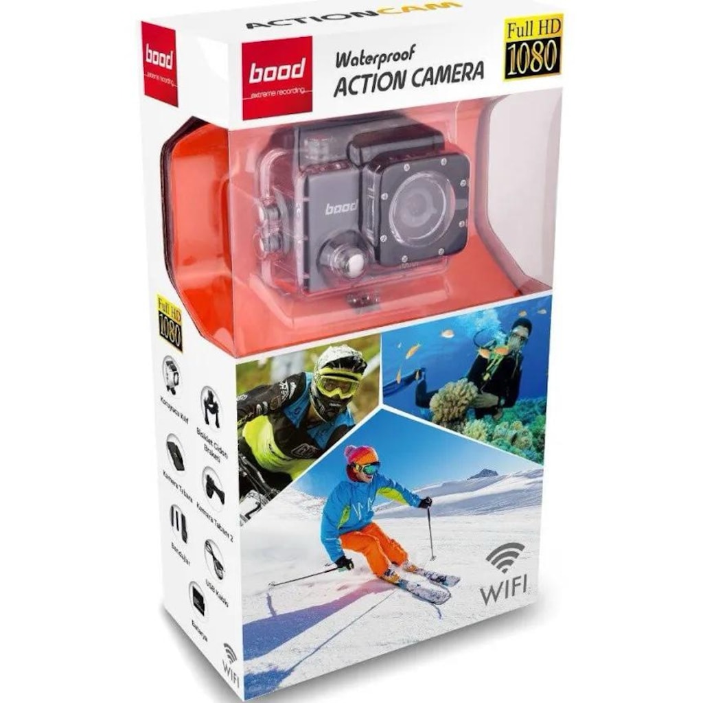 Bood 1080P Aksiyon Kamerası - 3
