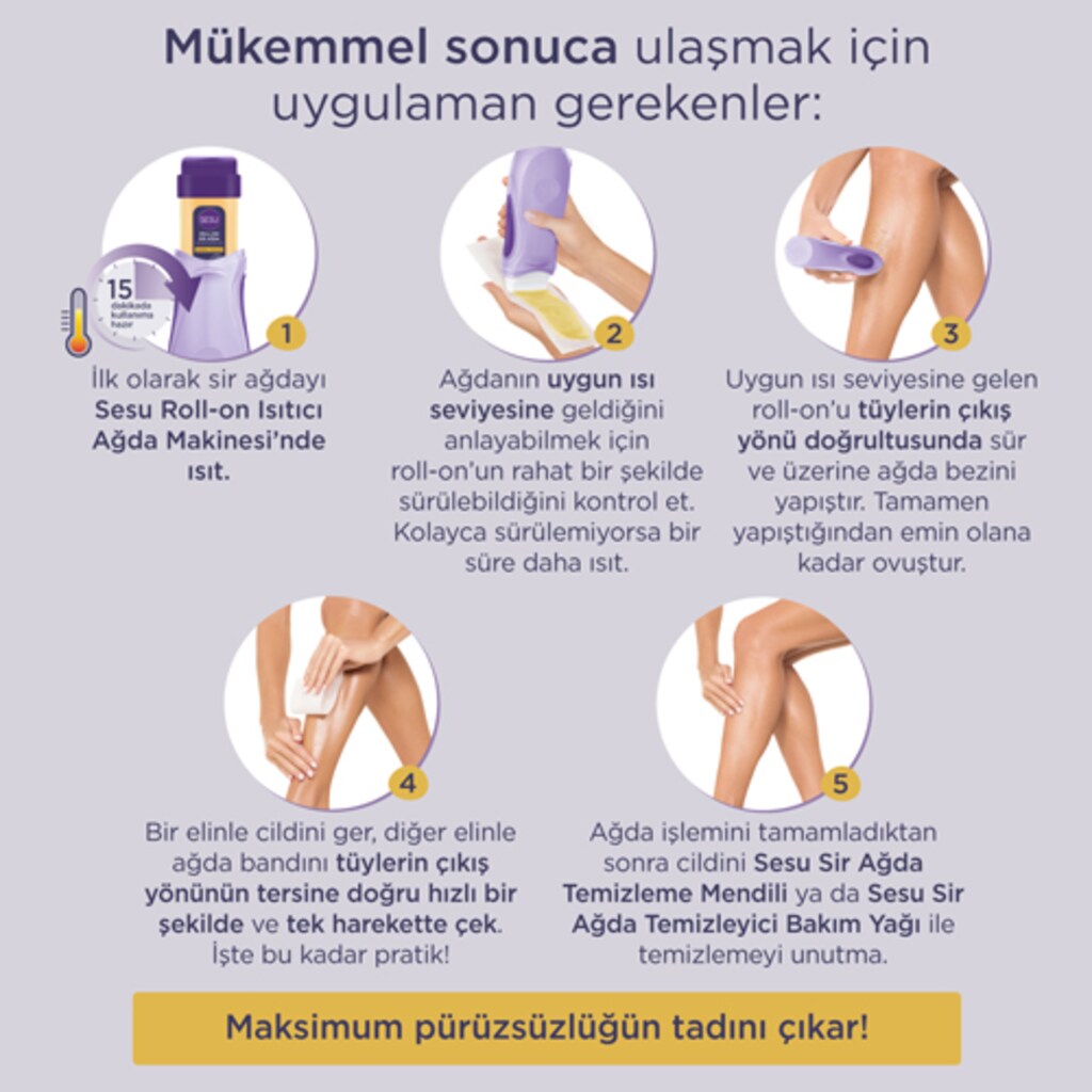 SESU ROLL-ON SİR AĞDA 100 ML (NORMAL CİLTLER) - 6