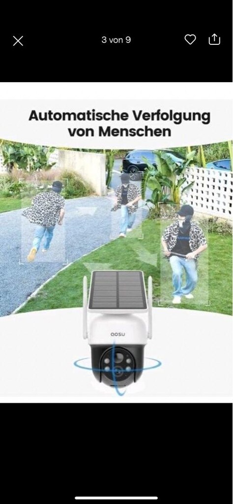 güneş enerjili Wi-fi kamera - 6