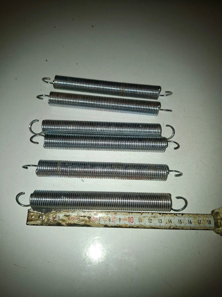 "6 Adet Temiz Durumda Ağır Hizmet Çekme Yayı (Salıncak / Trambolin)" - 2