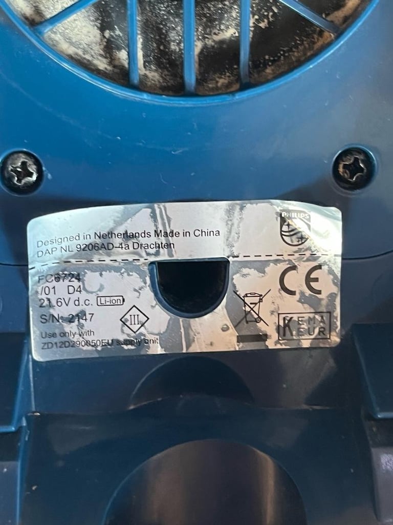 Philips FC6724 Dikey Süpürge Motoru - 9
