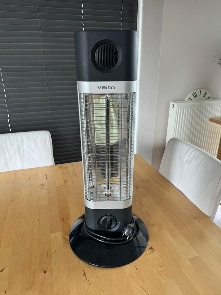 Veito Ch1200 LT 1200 W kademeli karbon infrared ısıtıcı