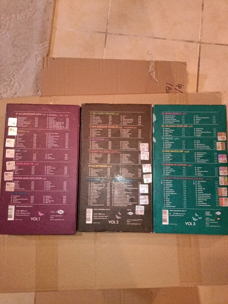 SEZEN AKSU CD SET - 5