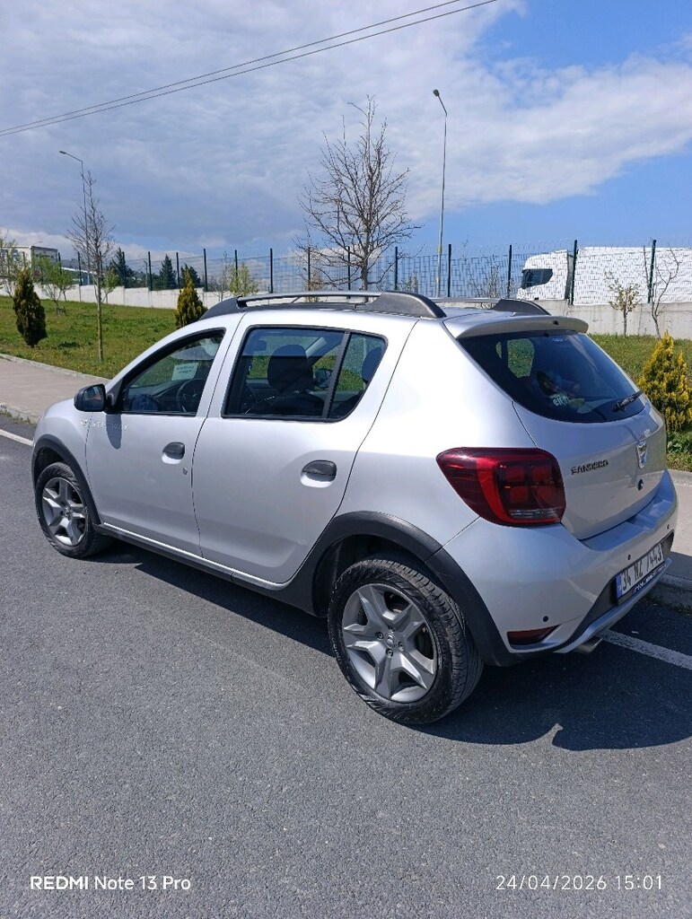 Dacia Sandero Stepway hasarsiz boyasız Kazasiz 48bin km - 2