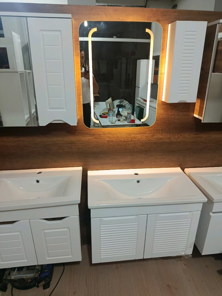 LETLI AYNALI BANYO DOLABI SETİ - 15