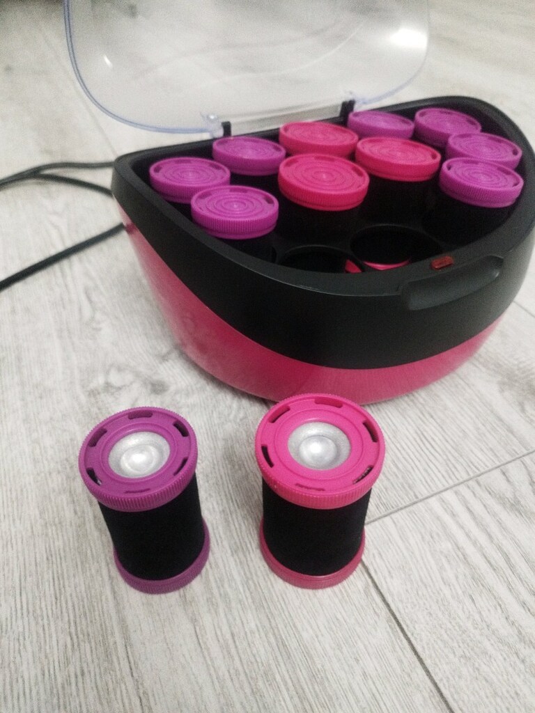 Remington Jumbo bukleler 12 set seramik Hair Rollers. Takas düşünülür - 4
