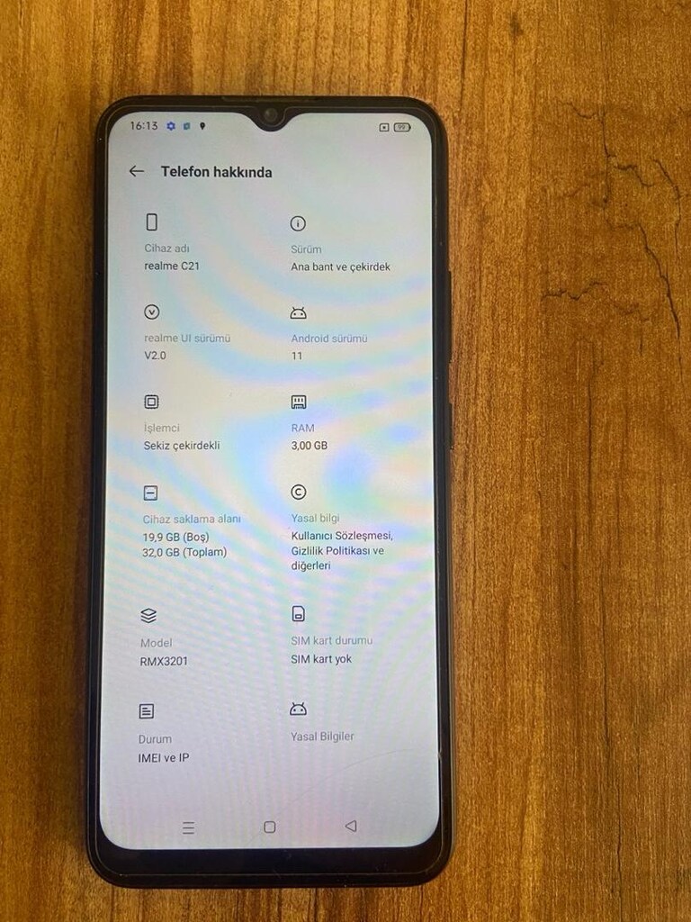 REALME C21 ANDROİD TELEFON - 3
