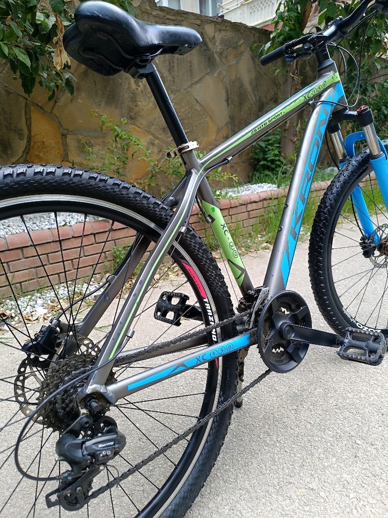Teker 29. Alüminyum. Shimano 24 hız. Hidrolik fren. Sorunsuz. - 3