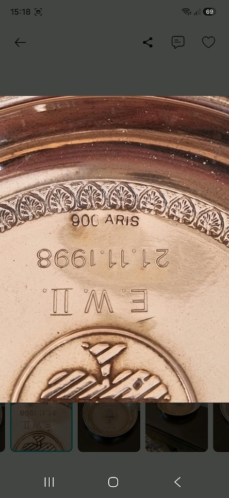 900 Ayar Antik Gümüş Şekerlik Lokumluk - 2