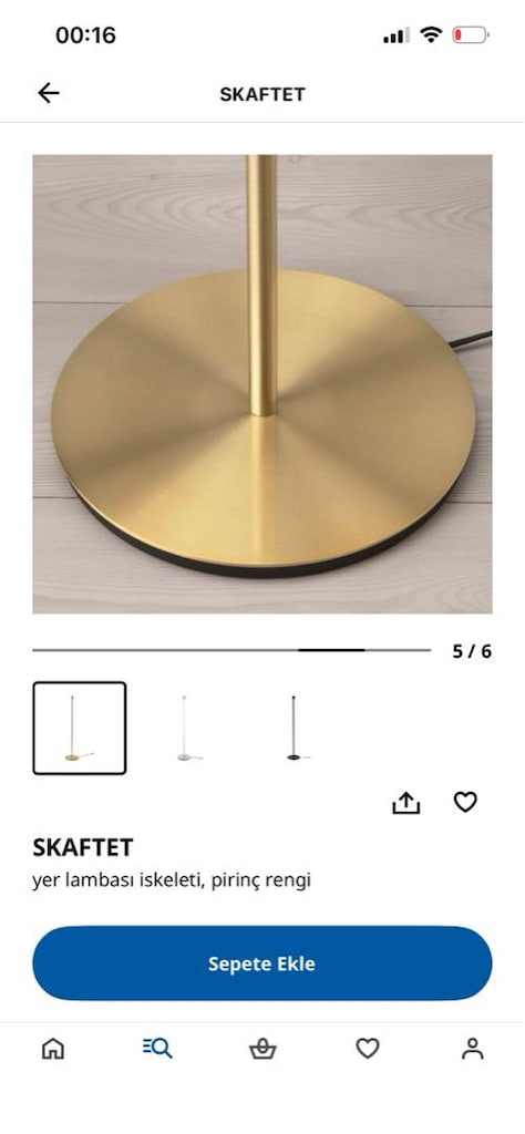 IKEA Skaftet Lambader İskeleti - 7