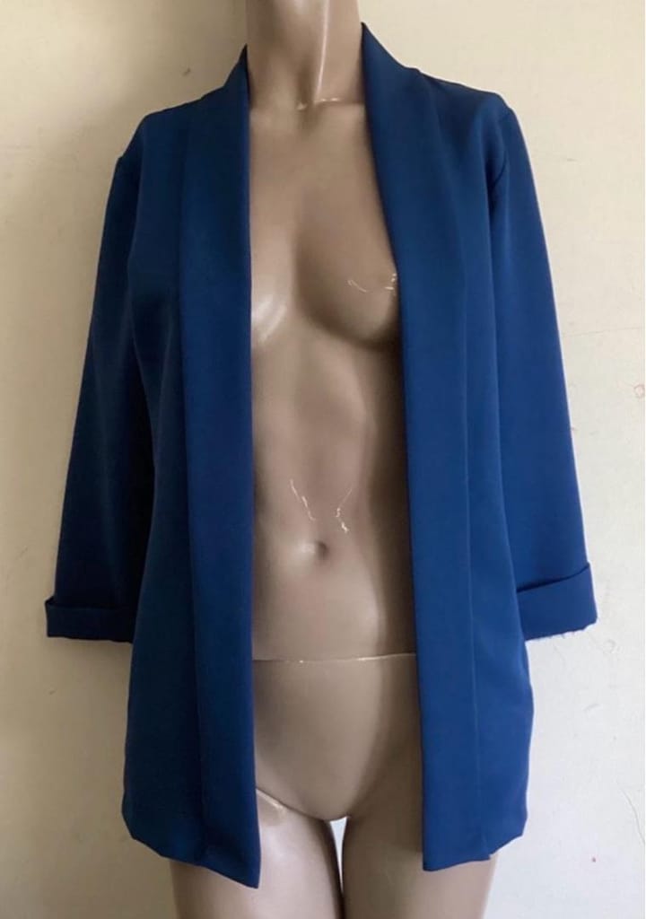 m beden astarsız blazer etiketli modaline - 6
