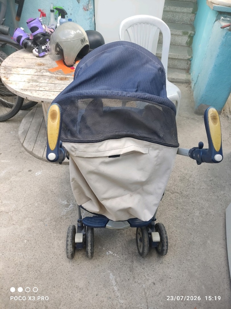 Chicco marka baston Bebek Arabası katlanabilir - 6